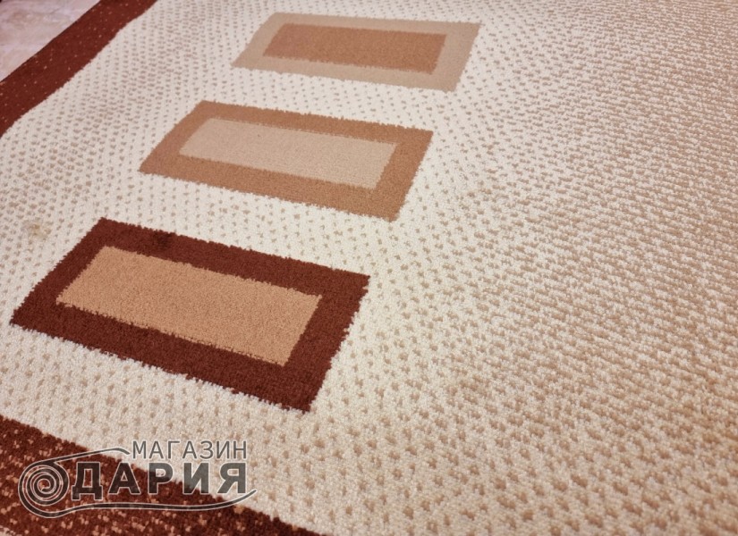Тъкан персийски килим Blue stones d292_cream